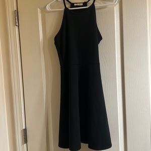 Simple black dress